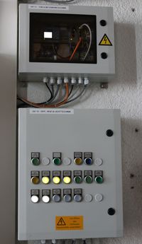 Deckenventilator Steuerung und Netzwerkverteiler